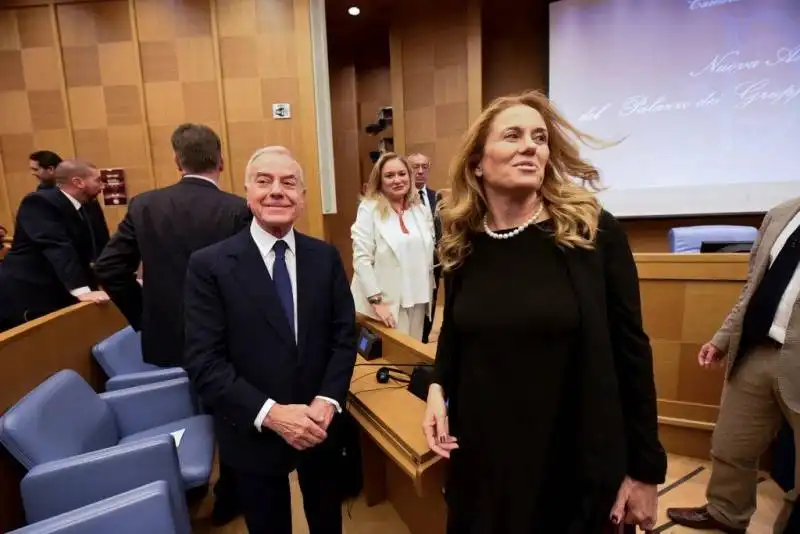 gianni letta e monica maggioni