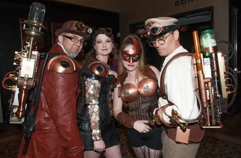 halloween ball steampunk