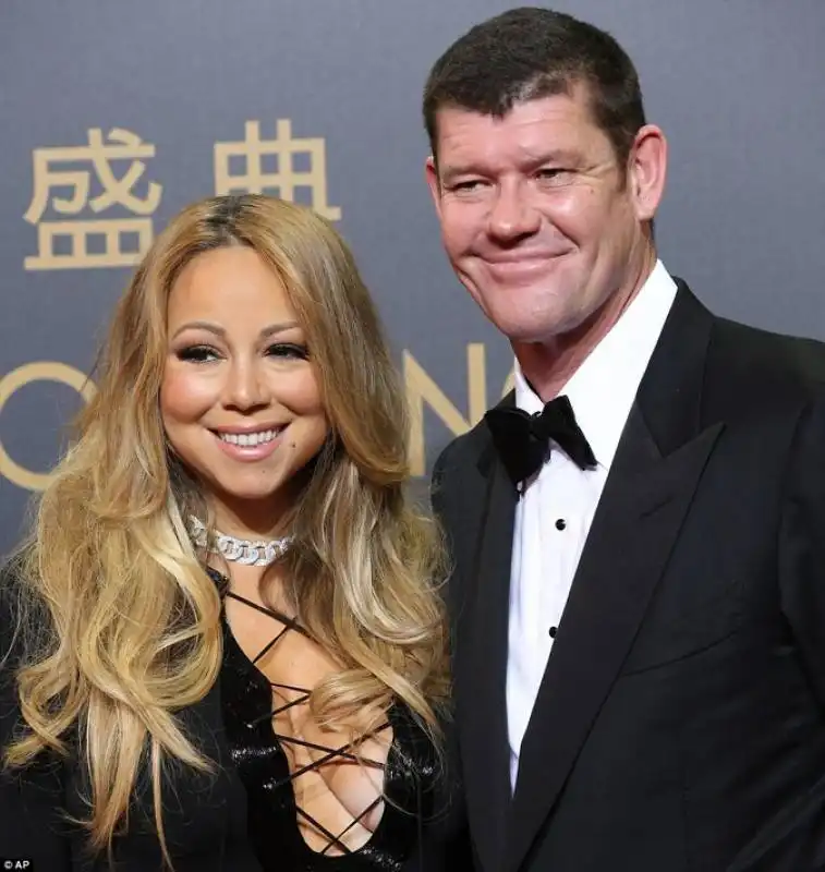 james packer con mariah carey