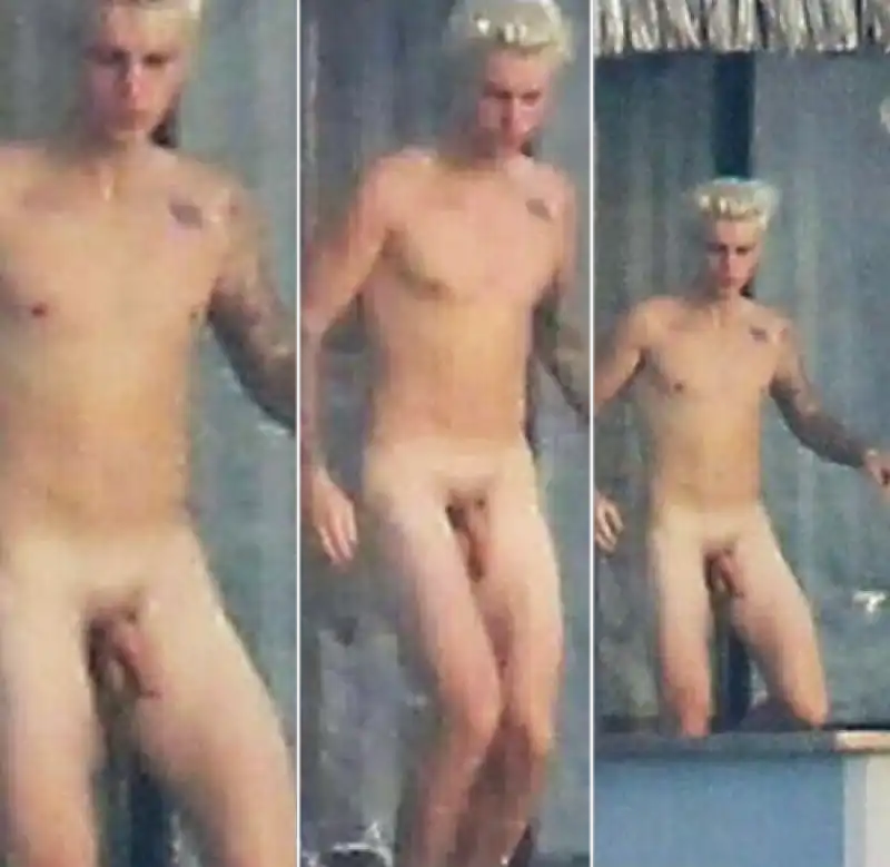 JUSTIN BIEBER NUDO A BORA BORA