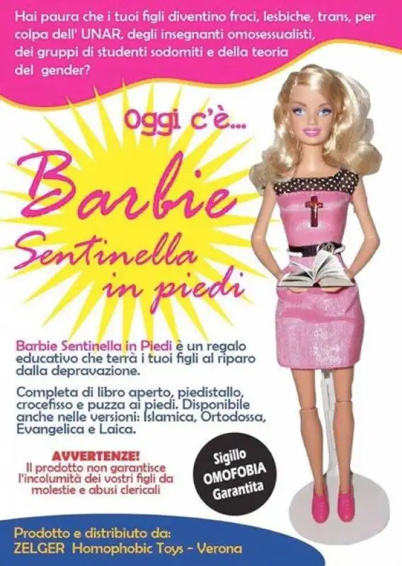 la barbie anti froci