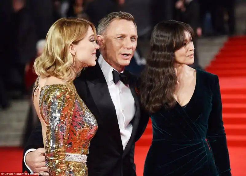 lea seydoux daniel craig e monica bellucci 8