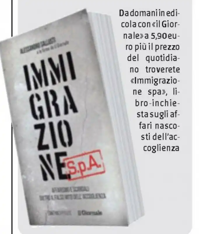 LIBRO IMMIGRAZIONE SPA