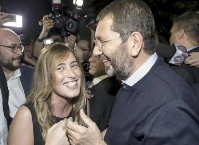 maria elena boschi ignazio marino