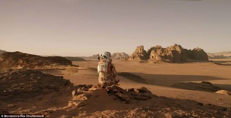 matt damon in the martian di ridley scott