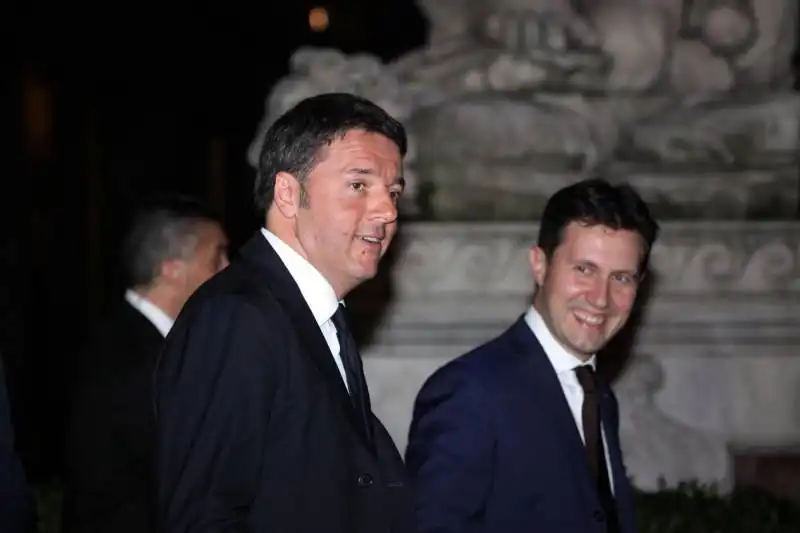 matteo renzi e mohammed bin zayed al nahyan a firenze  6