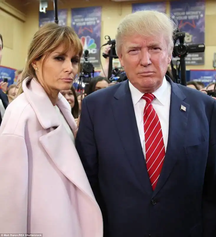 melania e donald trump 1