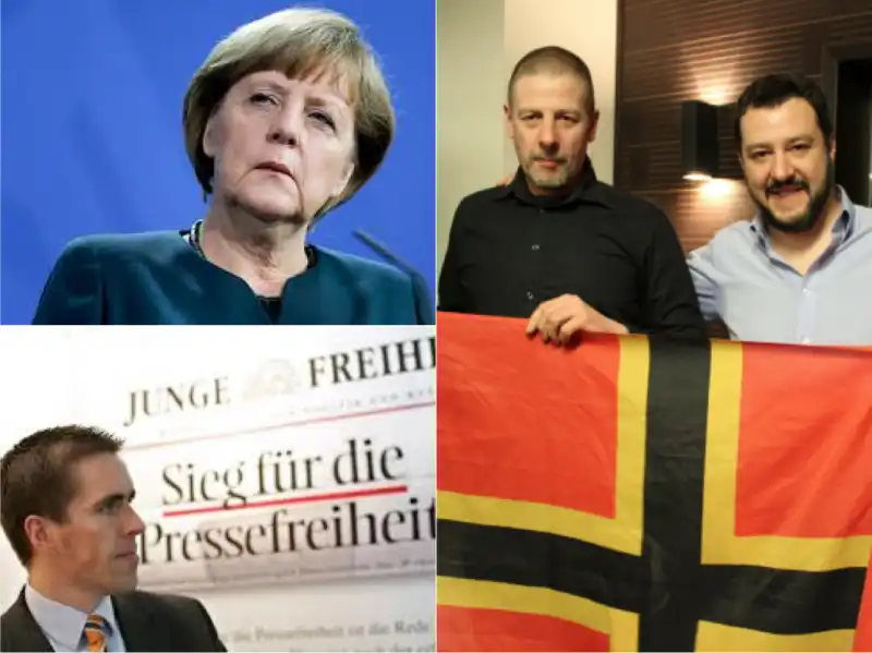 MERKEL MONDO ANTI CANCELLIERA