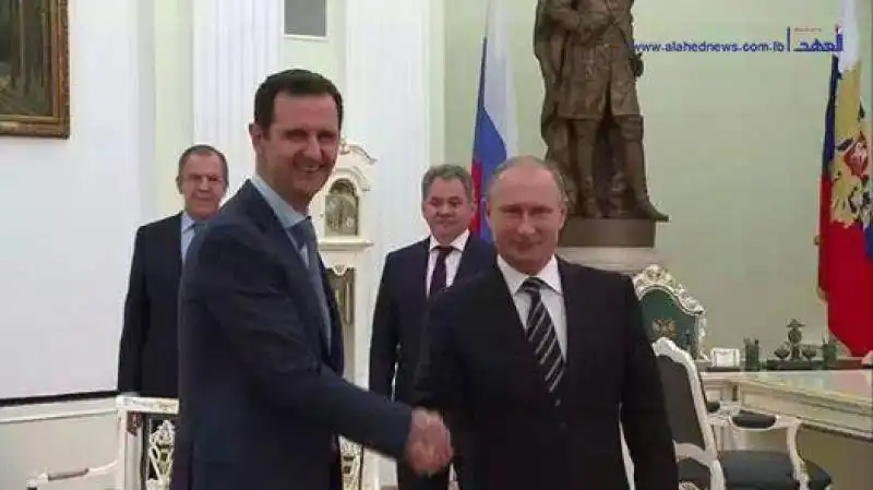 putin assad 