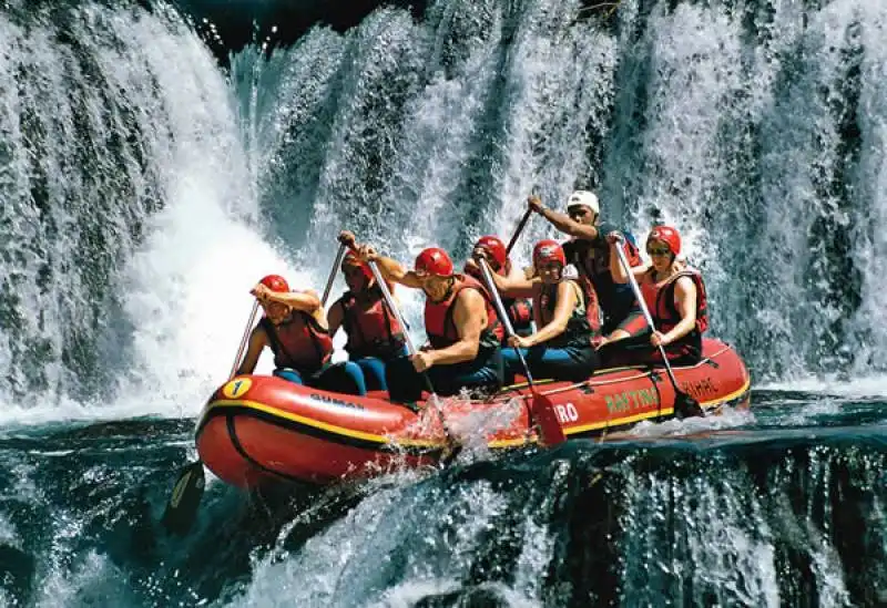 rafting