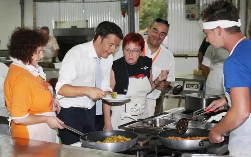 RENZI AL RISTORANTE