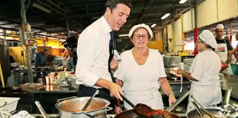 RENZI AL RISTORANTE