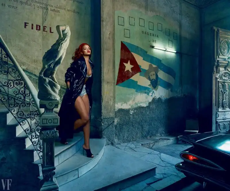 rihanna a cuba