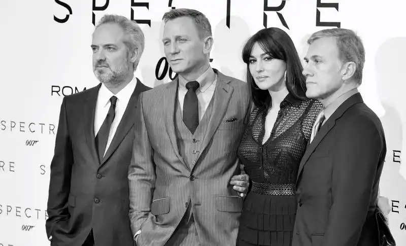 sam mendes daniel craig monica bellucci  e christoph waltz