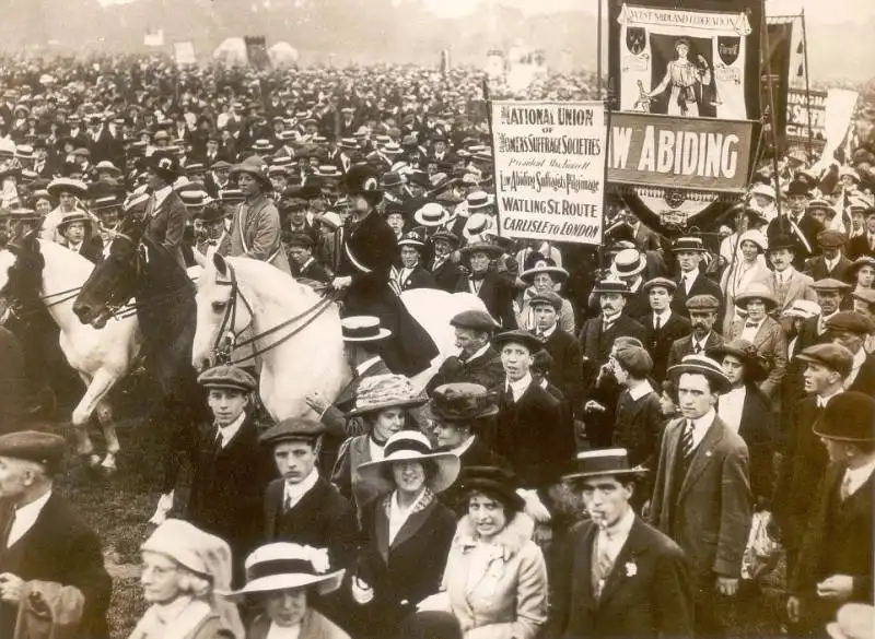 suffragette a londra nel 1913