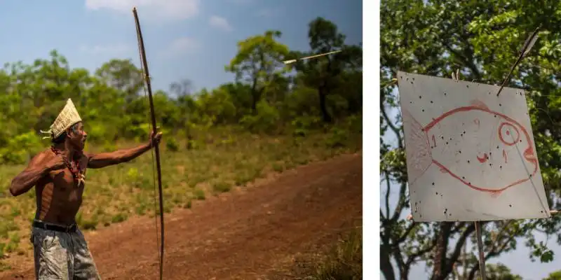 tiro con arco ai giochi indigeni