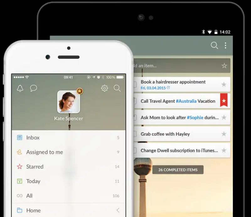 wunderlist per cose da fare