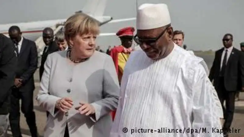 ANGELA MERKEL IN MALI