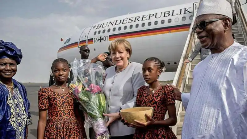 ANGELA MERKEL IN MALI