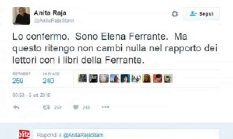 anita raja fake elena ferrante