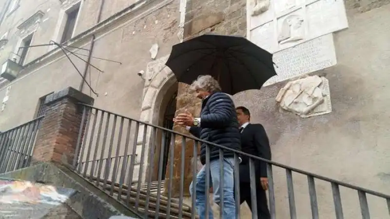 BEPPE GRILLO AL CAMPIDOGLIO    