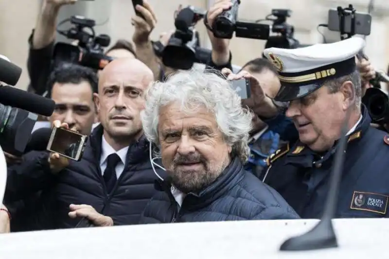 BEPPE GRILLO AL CAMPIDOGLIO 