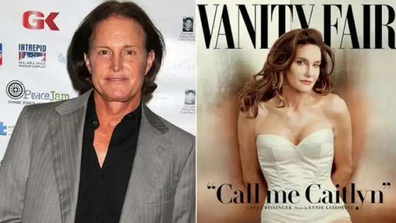 BRUCE JENNER PRIMA E DOPO