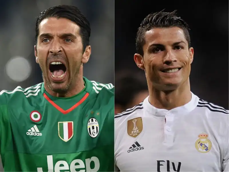 BUFFON CRISTIANO RONALDO