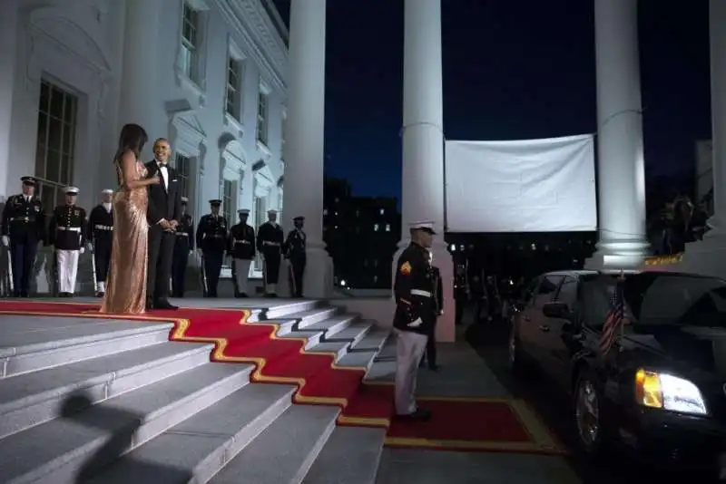 cena di stato obama renzi