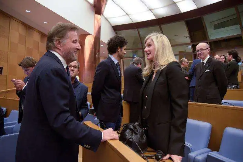 christian de sica e beatrice trussardi