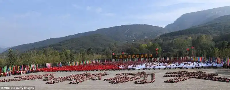 formazioni shaolin a zhengzhou