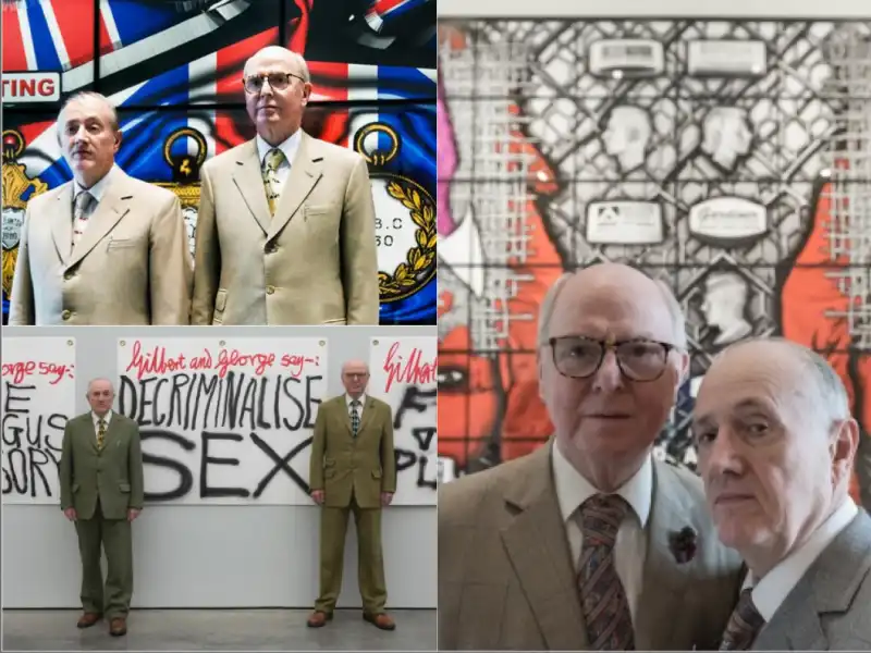 GILBERT E GEORGE