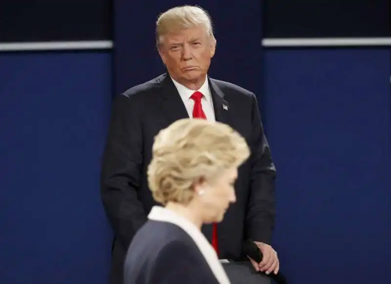 il secondo confronto tv tra trump e hillary clinton 10