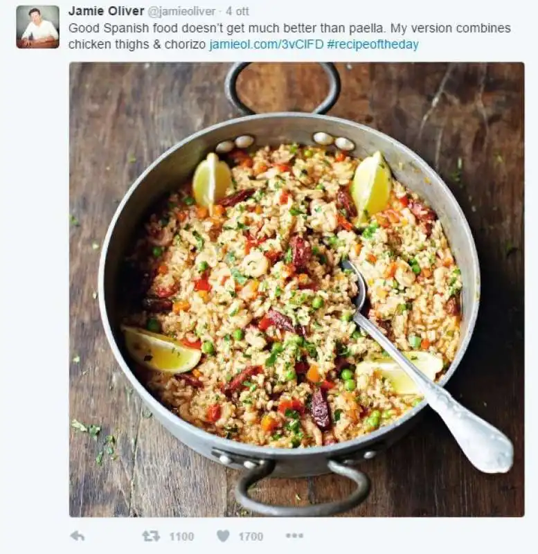 JAMIE OLIVER PAELLA