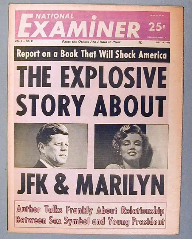 jfk & marilyn