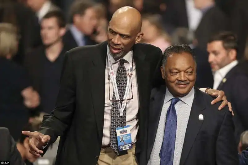 kareem abdul jabbar e jesse jackson