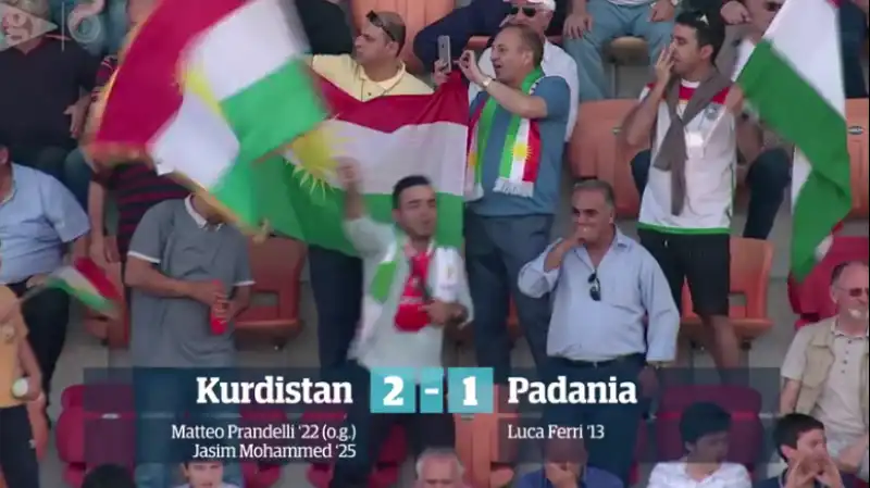 kurdistan contro padania