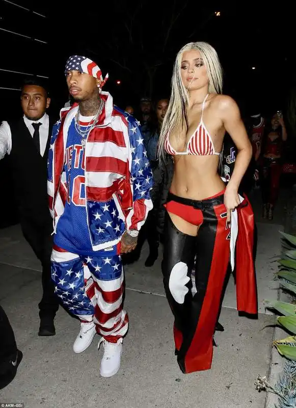 kylie jenner e il fidanzato tyga