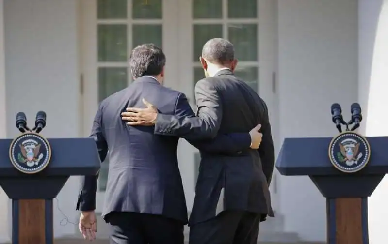 matteo renzi e barack obama