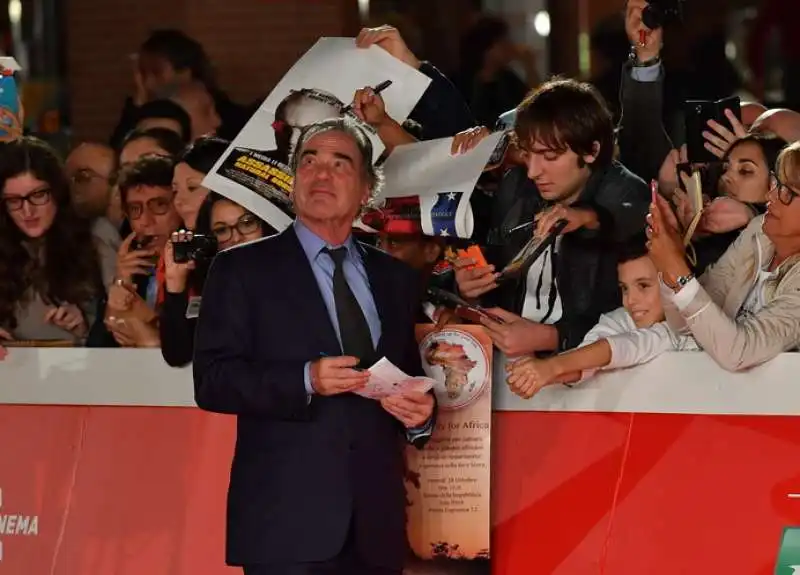 oliver stone firma autografi