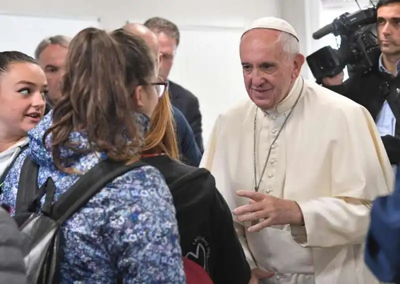 papa bergoglio ad amatrice