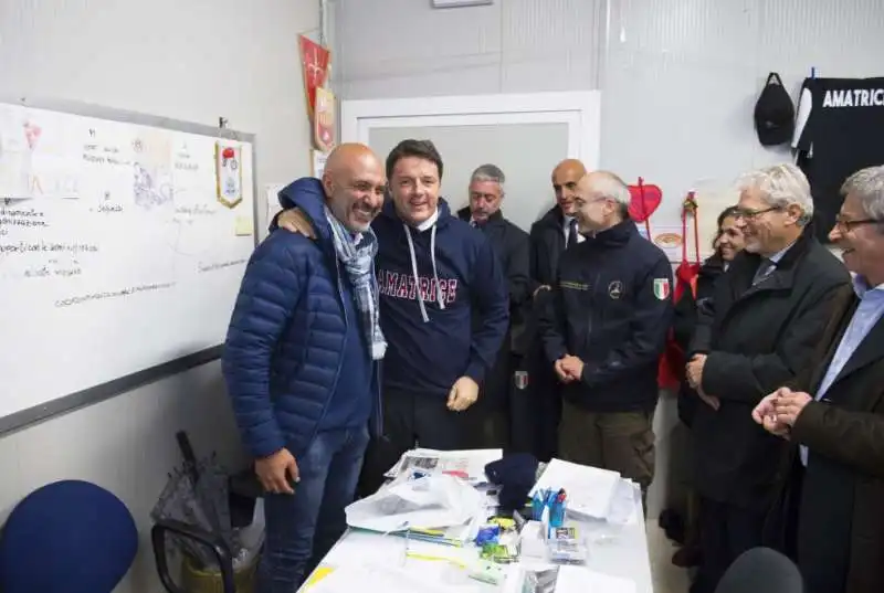 renzi con sindaco amatrice