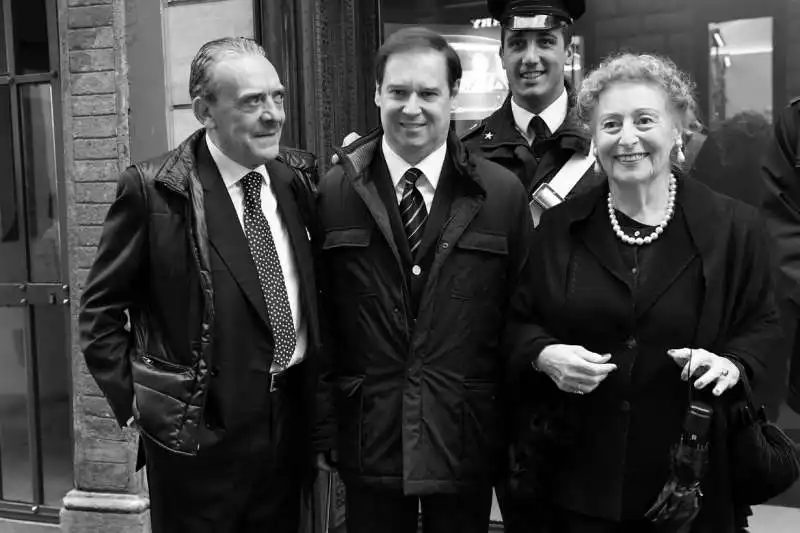 rino barillari con guglielmo e la mamma elettra marconi