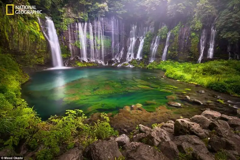 shiraito no taki falls monte fuji