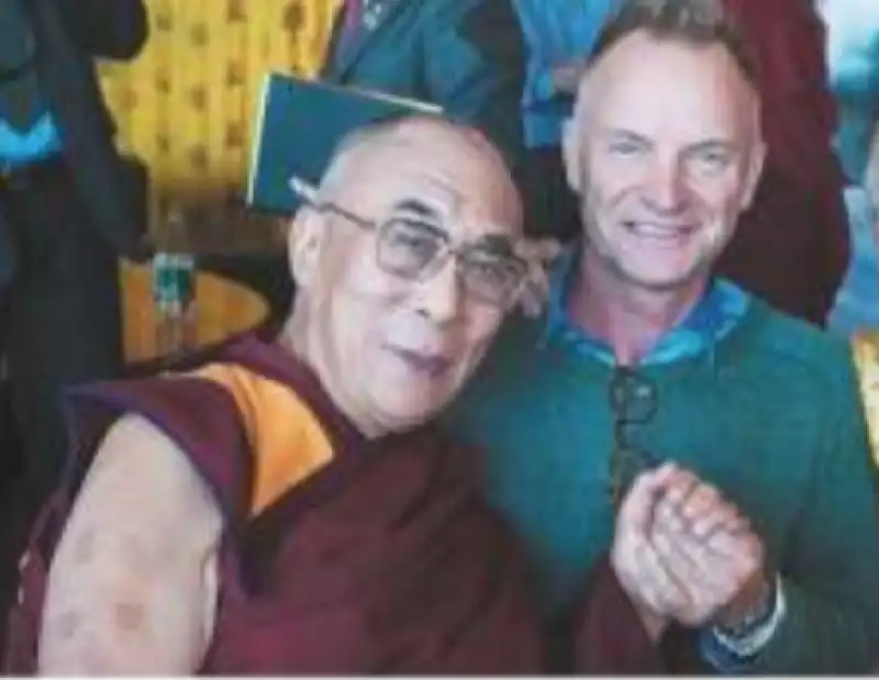 STING DALAI LAMA