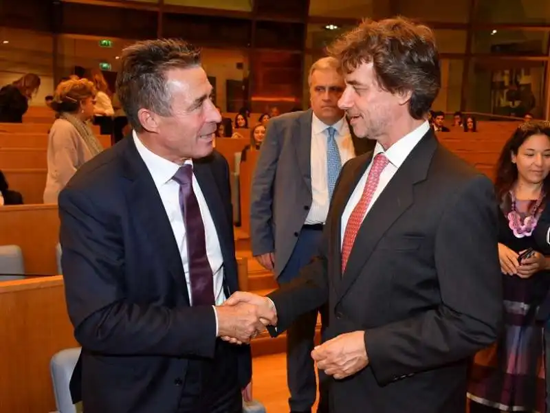 anders fogh rasmussen  alberto angela