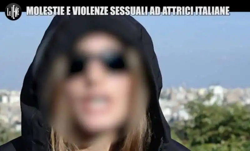 attrice anonima accusa regista a le iene