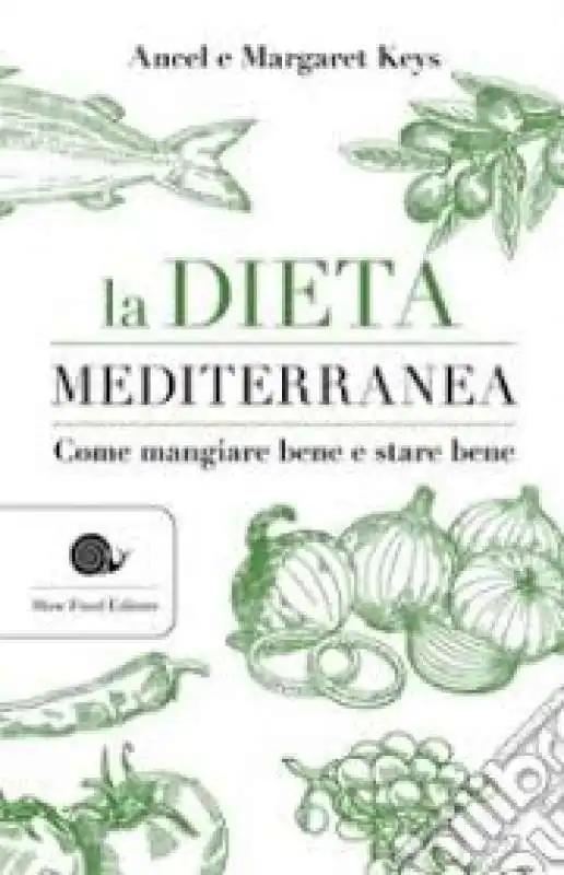 COPERTINA DEL LIBRO DI ANCEL E MARGARET KEYS EDITO DA SLOW FOOD