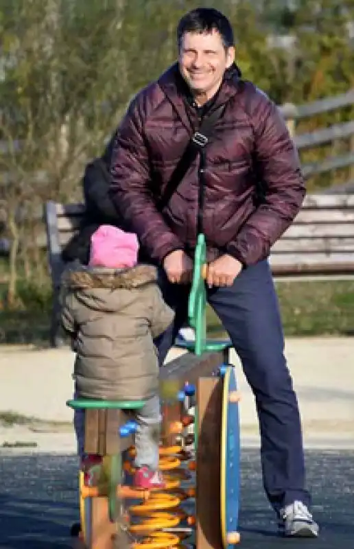 FABRIZIO FRIZZI CON LA FIGLIA