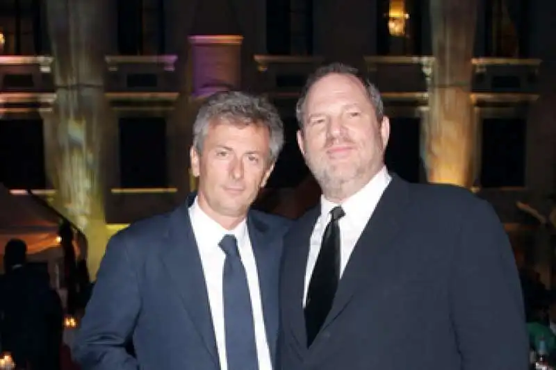 FABRIZIO LOMBARDO E HARVEY WEINSTEIN